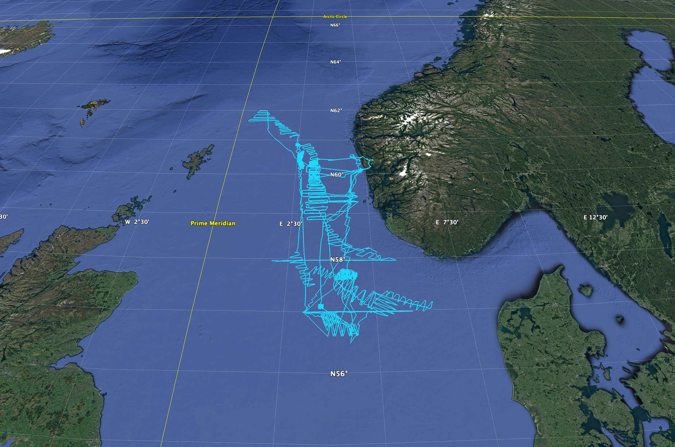 Surveying Commercially Valuable Fisheries in the North Sea Saildrone